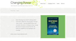 Desktop Screenshot of changingpower.net